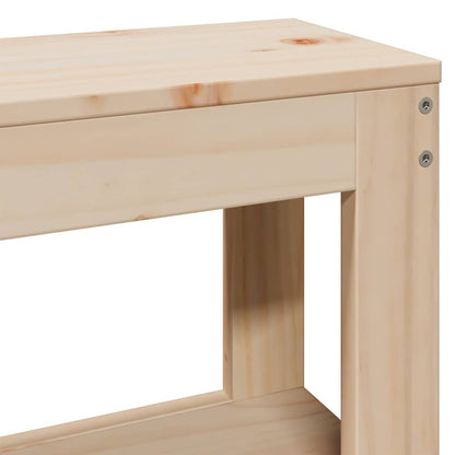 Bedframe zonder matras massief grenenhout 90x190 cm