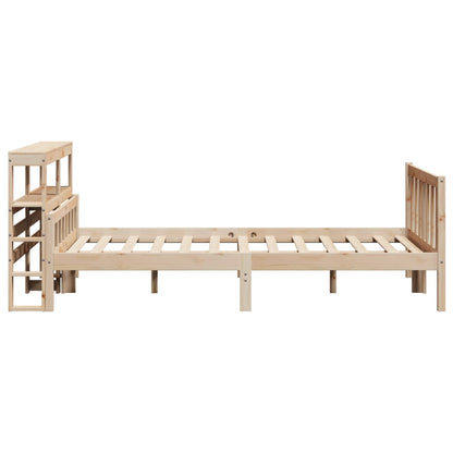Bedframe zonder matras massief grenenhout 160x200 cm