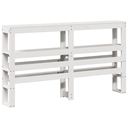 Bedframe met hoofdbord massief grenenhout 160x200 cm