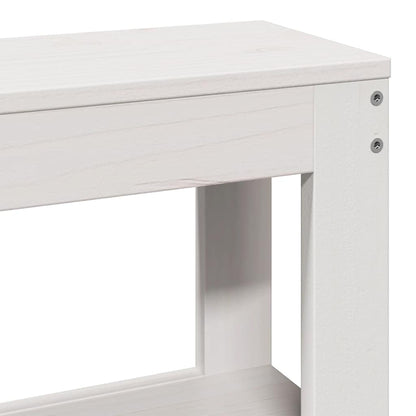 Bedframe met hoofdbord massief grenenhout 160x200 cm