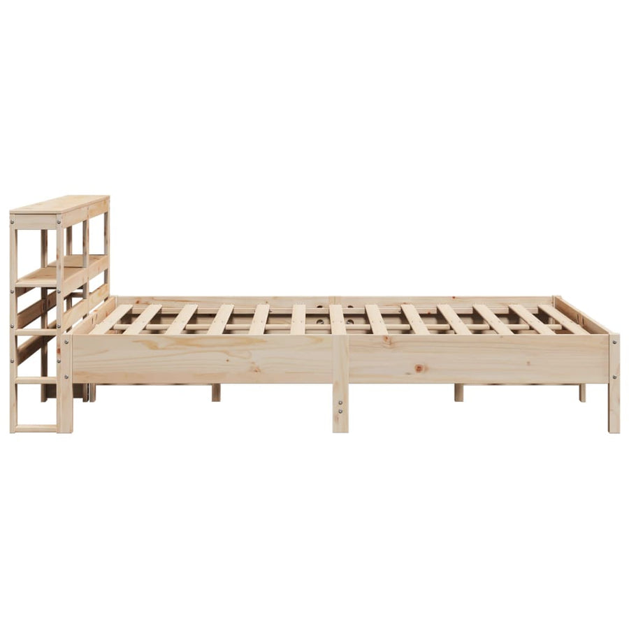 Bedframe zonder matras massief grenenhout 140x200 cm
