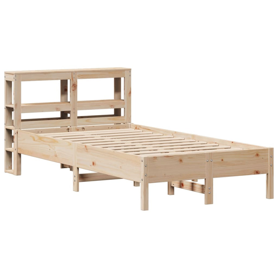 Bedframe zonder matras massief grenenhout 120x200 cm