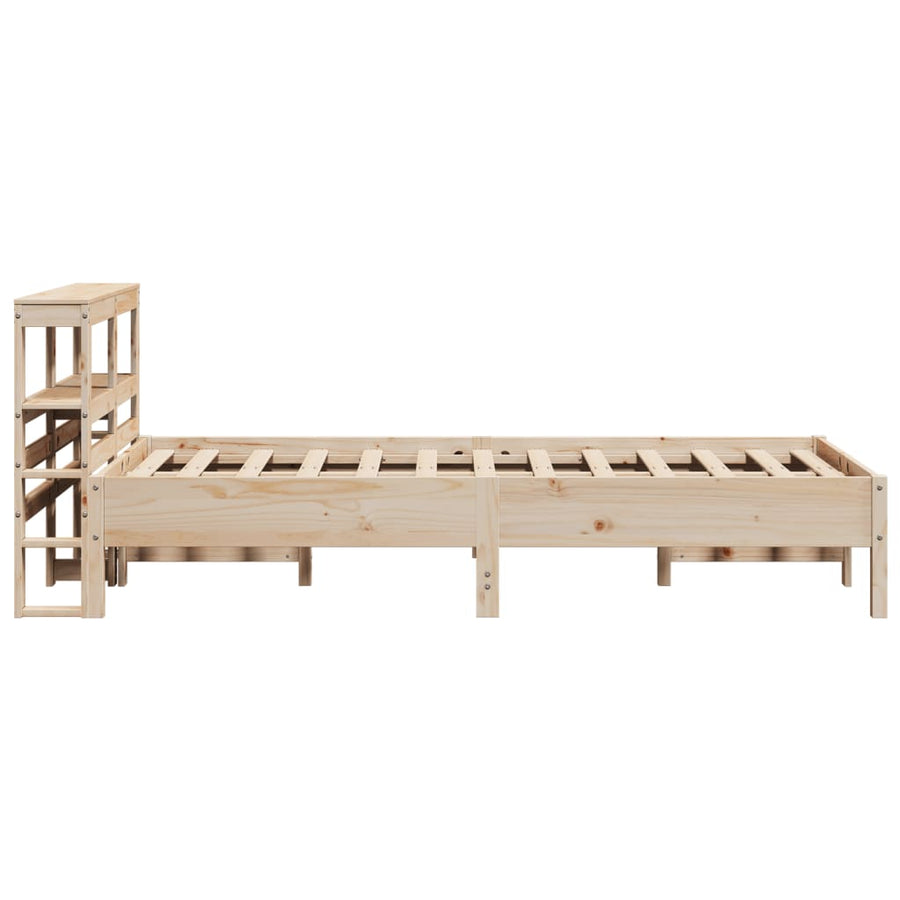 Bedframe zonder matras massief grenenhout 120x200 cm