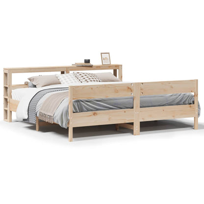 Bedframe Zonder Matras Massief Grenenhout 180 x 200 cm