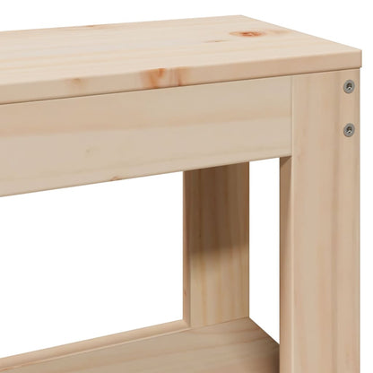 Bedframe Zonder Matras Massief Grenenhout 180 x 200 cm