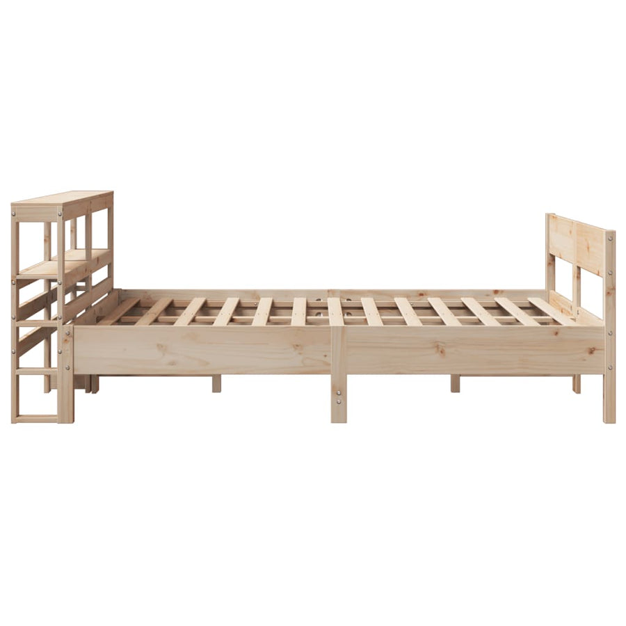 Bedframe zonder matras massief grenenhout 120x200 cm
