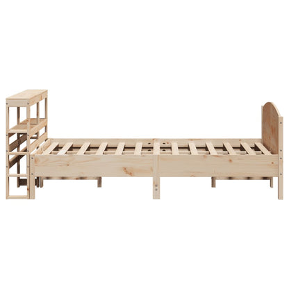 Bedframe zonder matras massief grenenhout 140x200 cm