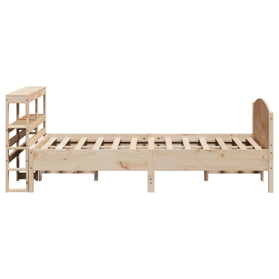 Bedframe zonder matras massief grenenhout 120x190 cm