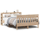 Bedframe zonder matras massief grenenhout 160x200 cm