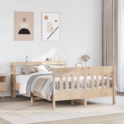 Bedframe zonder matras massief grenenhout 120x200 cm