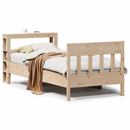 Bedframe zonder matras massief grenenhout 90x200 cm