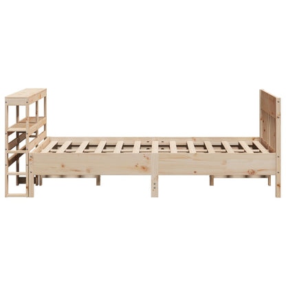 Bedframe zonder matras massief grenenhout 120x190 cm