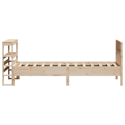 Bedframe zonder matras massief grenenhout 90x190 cm