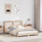 Solid Pine Bed Frame without Mattress 140x190 cm