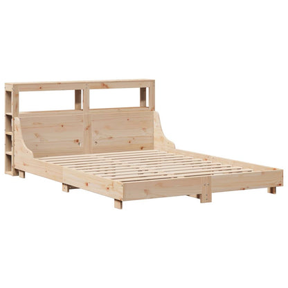 Bedframe zonder matras massief grenenhout 120x190 cm