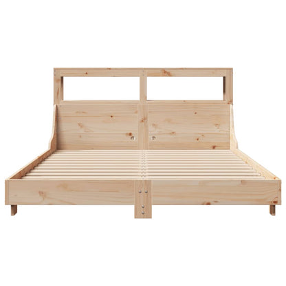 Bedframe zonder matras massief grenenhout 120x190 cm