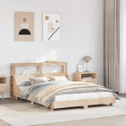 Solid Pine Wood Bed Frame without Mattress 120x190 cm