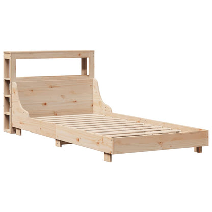 Bedframe zonder matras massief grenenhout 90x190 cm