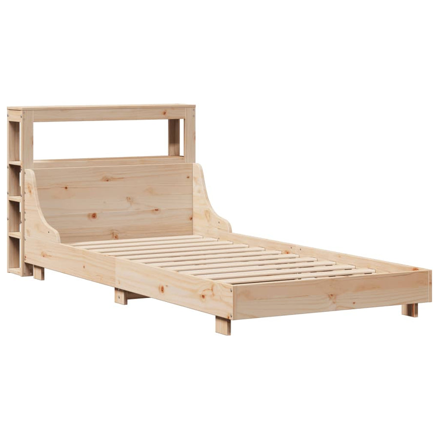 Bedframe zonder matras massief grenenhout 90x190 cm