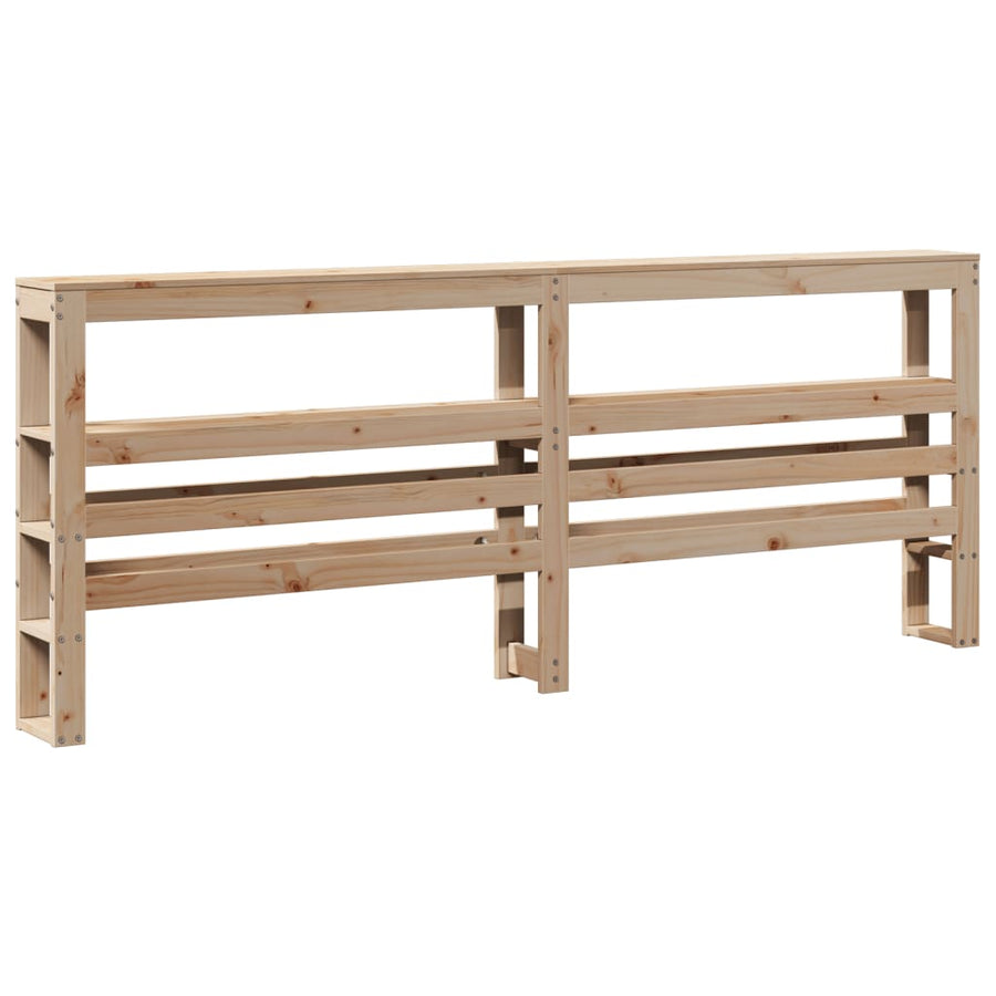 Bedframe zonder matras massief grenenhout 180x200 cm