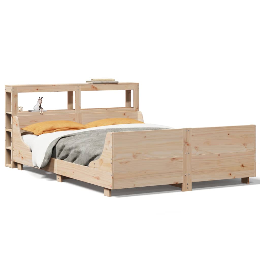 Bedframe zonder matras massief grenenhout 120x200 cm