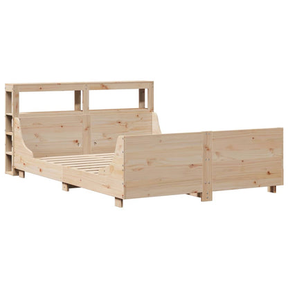 Bedframe zonder matras massief grenenhout 120x200 cm