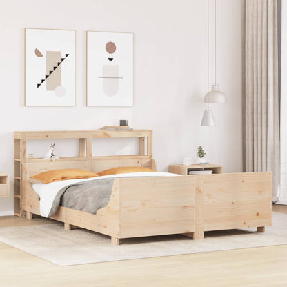 Bedframe zonder matras massief grenenhout 120x200 cm