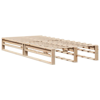 Bedframe zonder matras massief grenenhout 100x200 cm