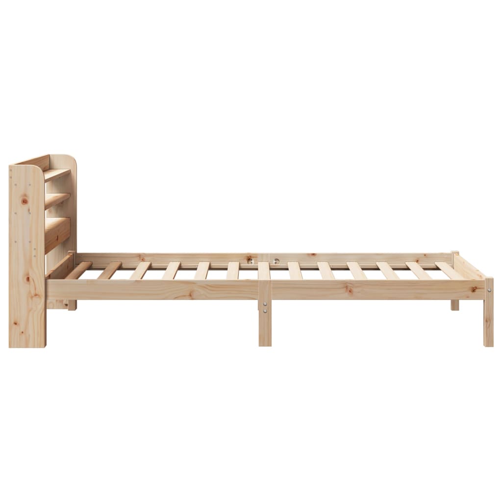 Bedframe zonder matras massief grenenhout 90x190 cm