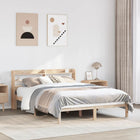 Bedframe zonder matras massief grenenhout 160x200 cm