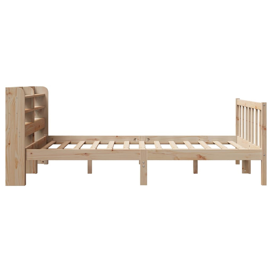Bedframe zonder matras massief grenenhout 160x200 cm