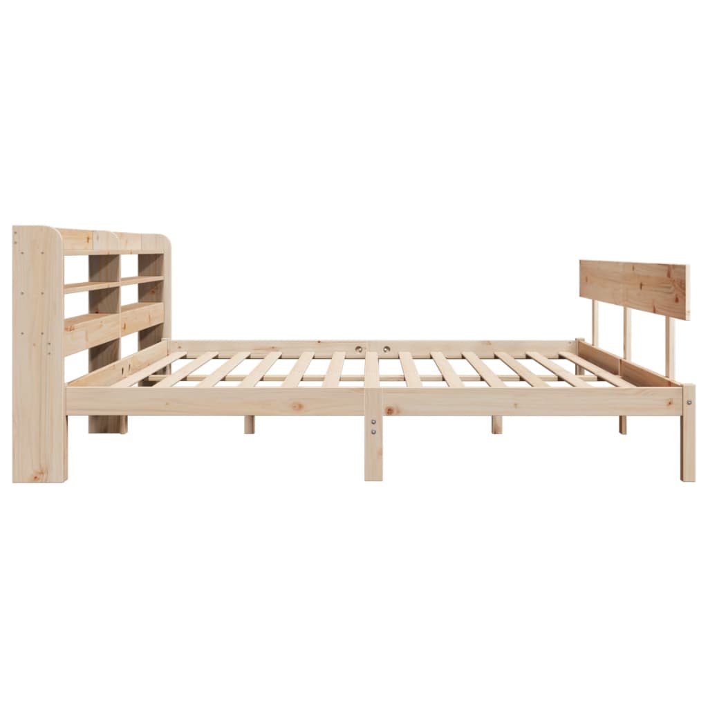 Bedframe zonder matras massief grenenhout 180x200 cm