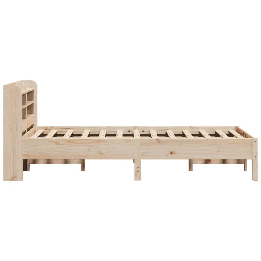 Bedframe zonder matras massief grenenhout 75x190 cm