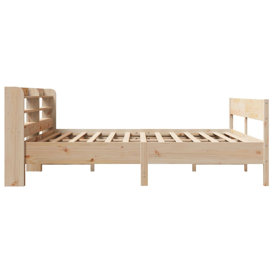 Bedframe zonder matras massief grenenhout 180x200 cm