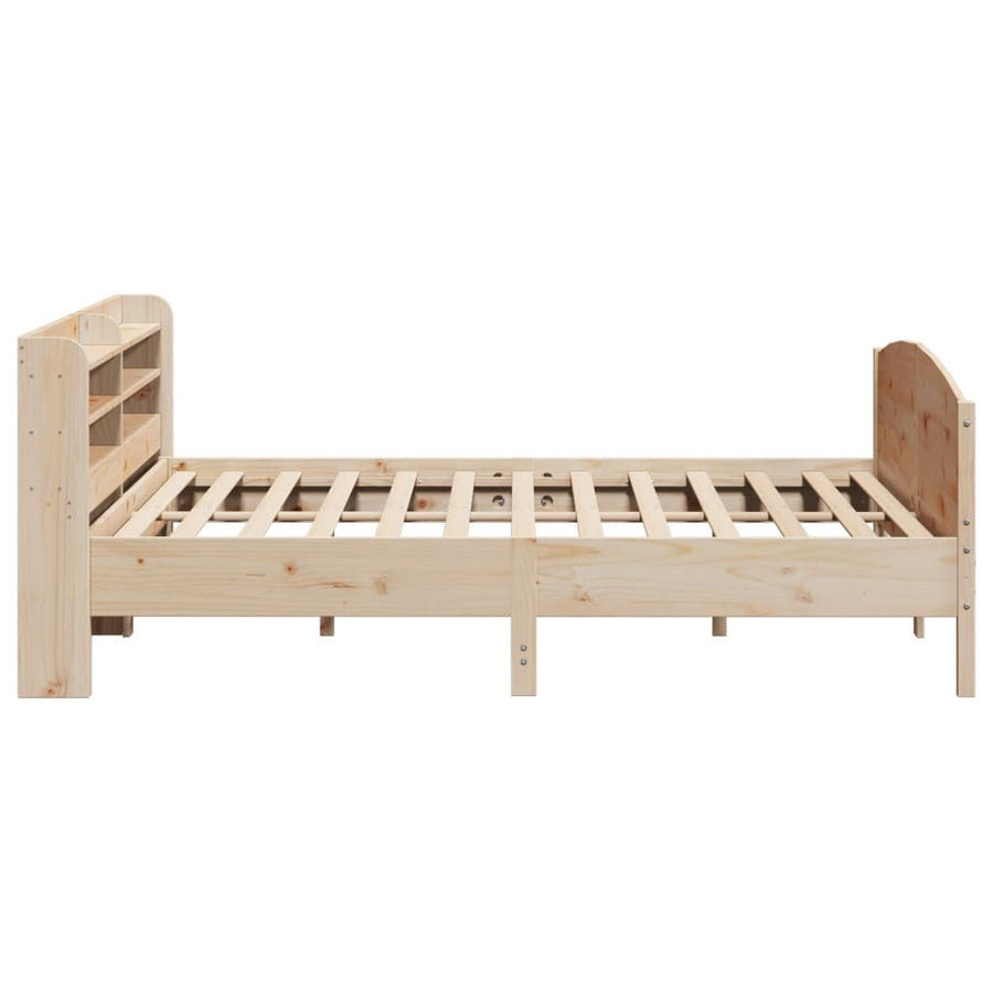 Bedframe zonder matras massief grenenhout 180x200 cm