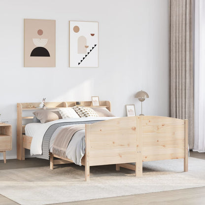 Bedframe zonder matras massief grenenhout 150x200 cm