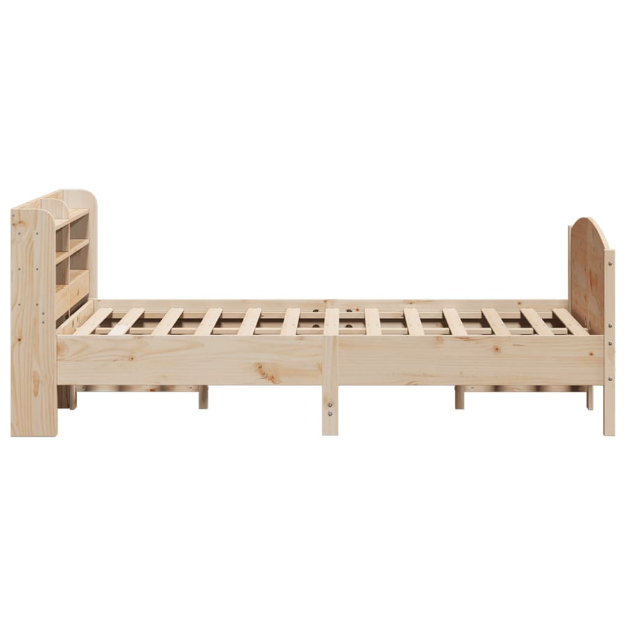 Bedframe zonder matras massief grenenhout 150x200 cm