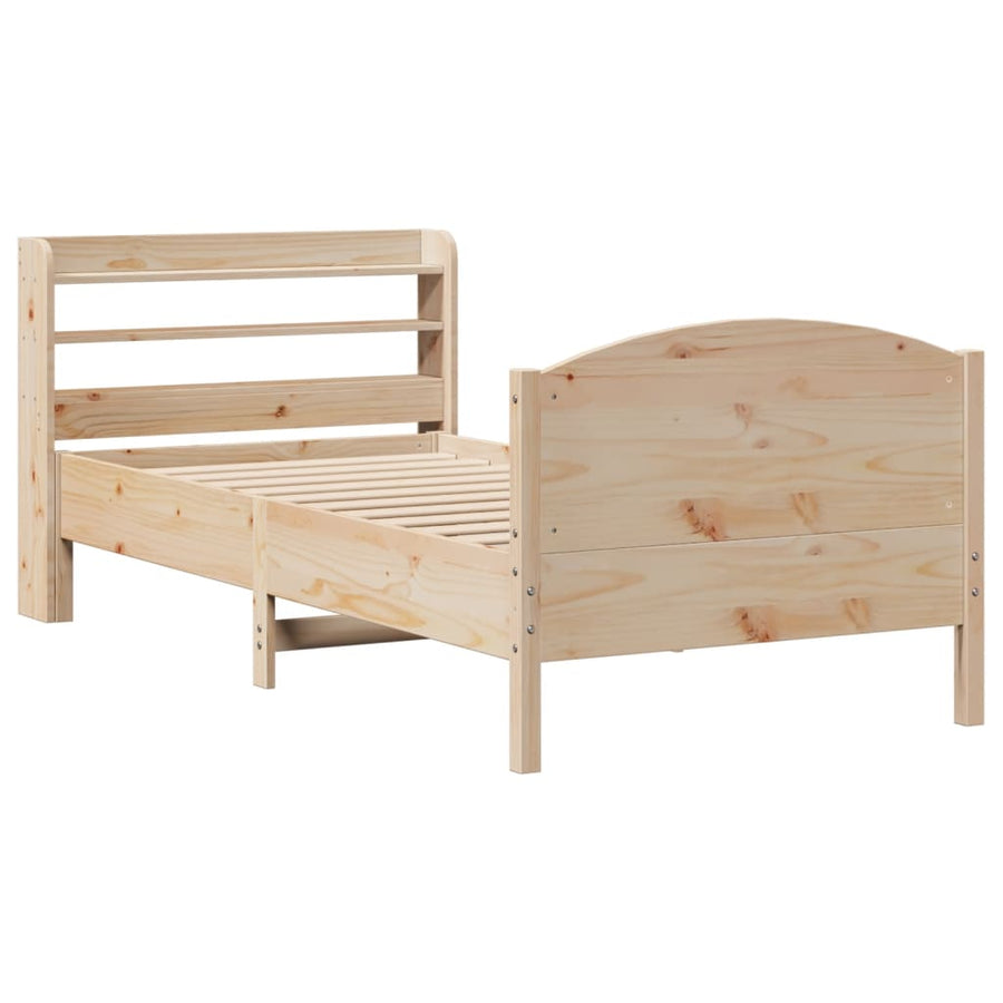 Bedframe zonder matras massief grenenhout 100x200 cm
