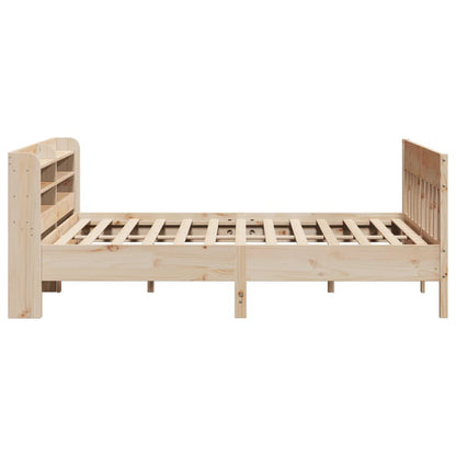 Bedframe zonder matras massief grenenhout 200x200 cm