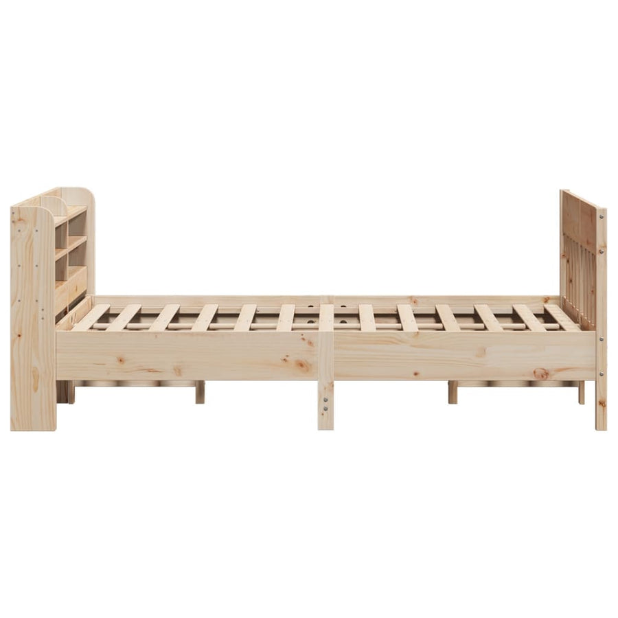 Bedframe zonder matras massief grenenhout 160x200 cm