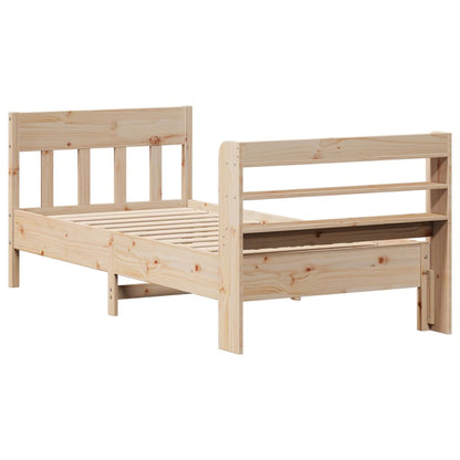 Bedframe zonder matras massief grenenhout 90x200 cm