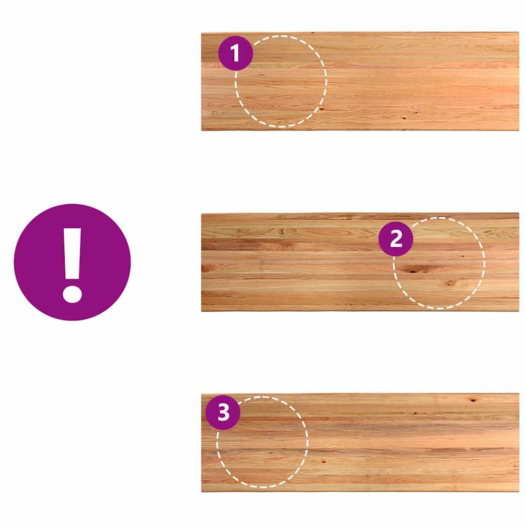 Eettafel met natuurlijke rand 320x100x74 cm massief eikenhout