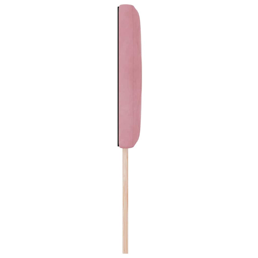 LED Hoofdbord Roze 80 cm Fluweel