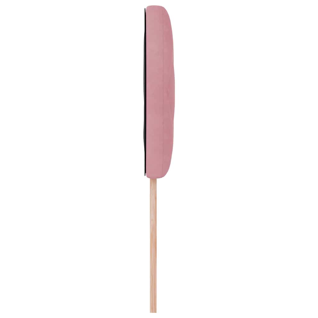 LED Hoofdbord Roze 90 cm Fluweel