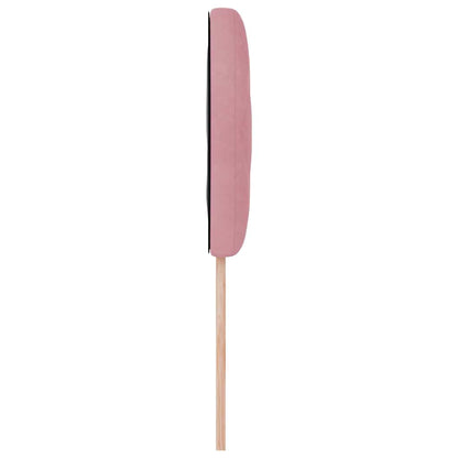 LED Hoofdbord Roze 90 cm Fluweel