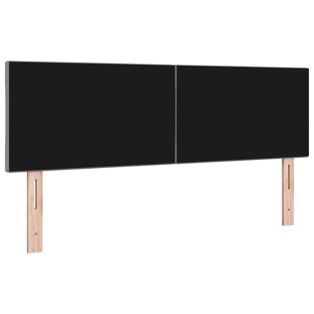 LED Hoofdbord Taupe Stof