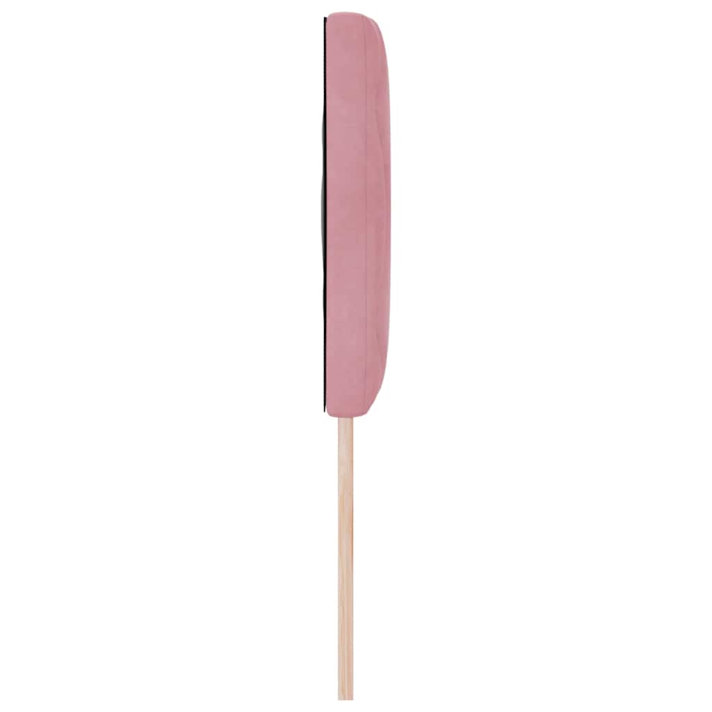 LED Hoofdbord Roze 144 cm Fluweel