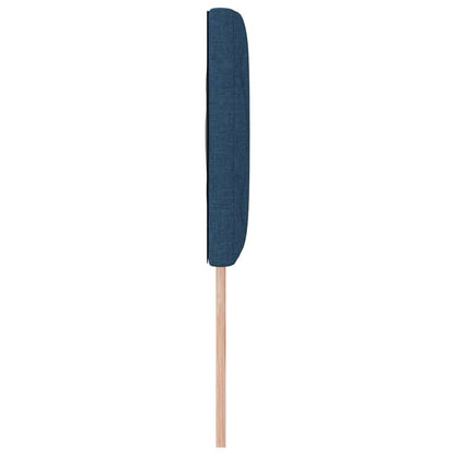 LED Hoofdbord Blauw 160 cm Stof