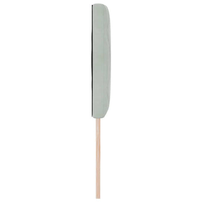 LED Hoofdbord Lichtgrijs 160 cm Fluweel