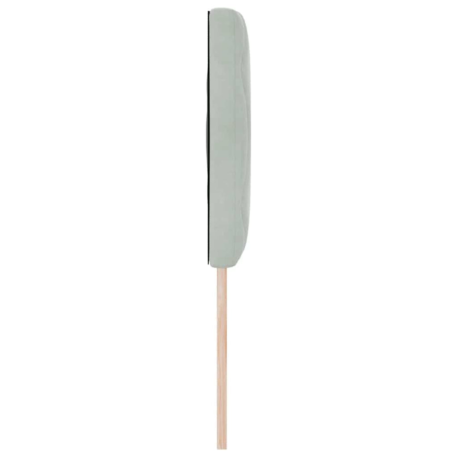 LED Hoofdbord Lichtgrijs 160 cm Fluweel